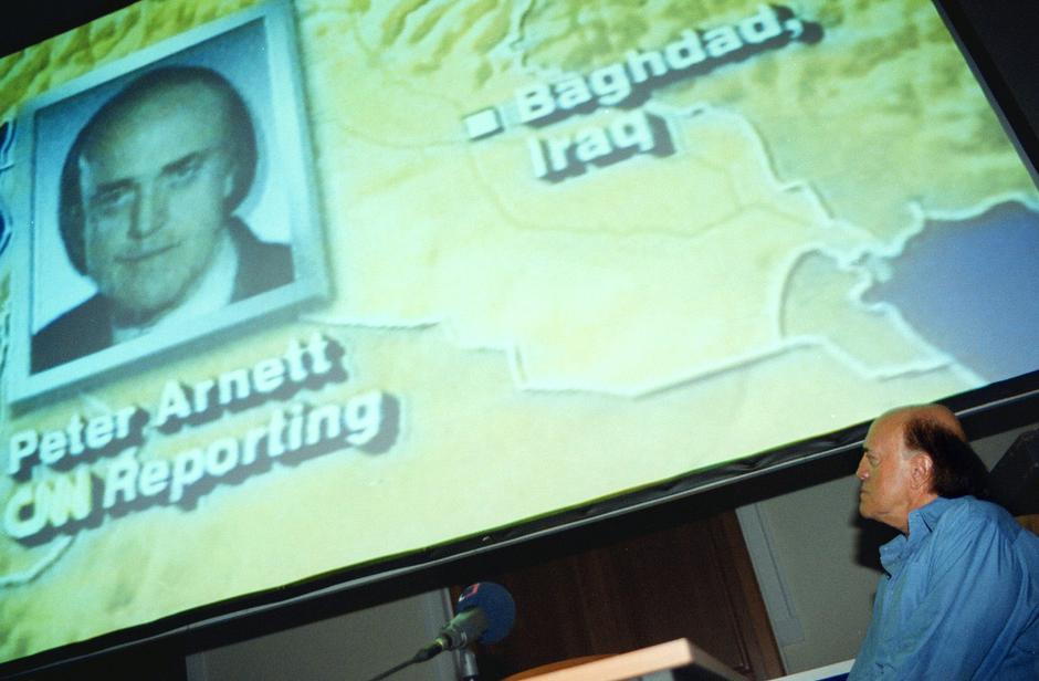 Peter ARNETT, beseda "Smrt a média" | Author: Profimedia