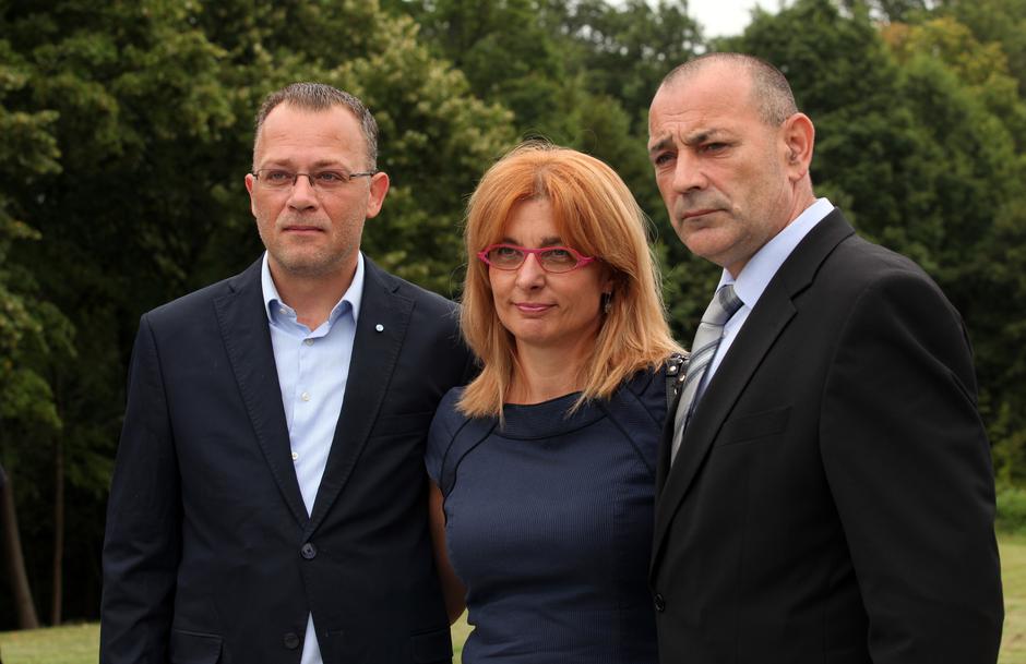 Zlatko Hasanbegović, Ana Lederer i Tomo Medved | Author: Edina Zuko (PIXSELL)