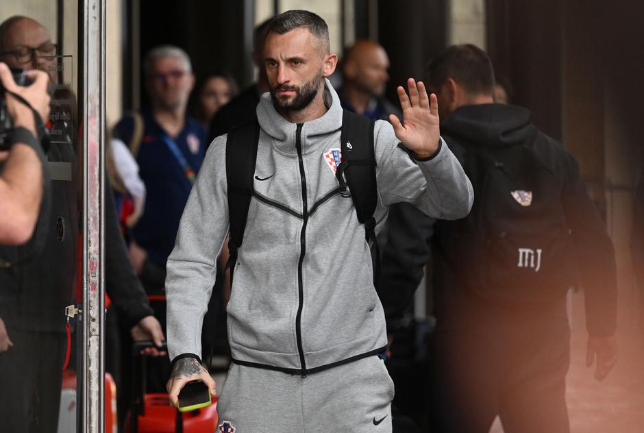 Leipzig: Dolazak hrvatske nogometne reprezentacije u hotel uoči nadolazeće utakmice s Italijom | Author: Marko Lukunic/PIXSELL