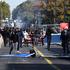 French high school students protest in France