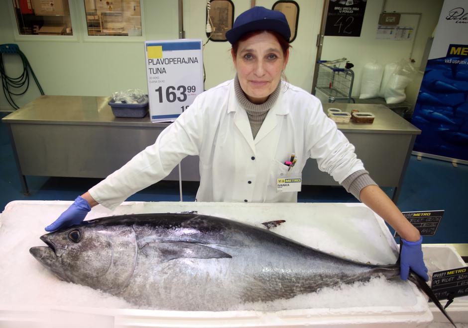 Tuna i riblji proizvodi s farme Ante Gotovine na policama Metroa | Author: Miranda Cikotic/PIXSELL