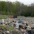 A view of thousands of tonnes of illegal waste dumped within Hoad's Wood in Ashford, Kent. The ancient woodland is designated a site of special scientific interest (SSSI) due to its vast array of birds, insects and trees and has been described as an "envi