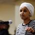 U.S. Rep. Ilhan Omar holds a town hall meeting in Minneapolis
