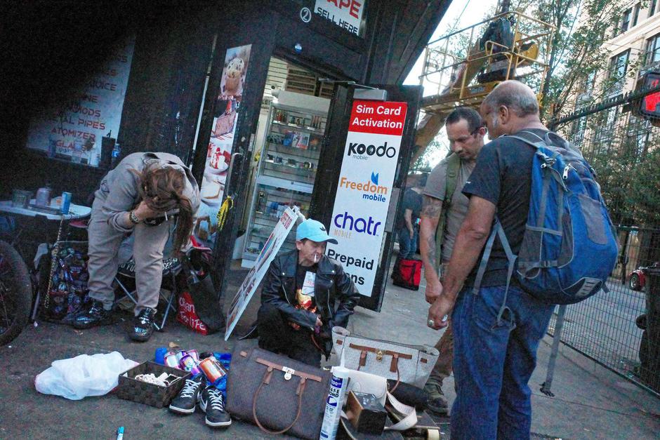 Canada: Fentanyl Crisis Vancouver | Author: Teun Voeten/SIPA USA
