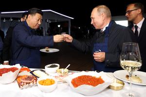 Ruski predsjendik Vladimir Putin i kineski Xi Jinping
