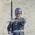 Soldat, Wachablösung am Chiang Kai-Shek Memorial, Taipeh, Taiwan