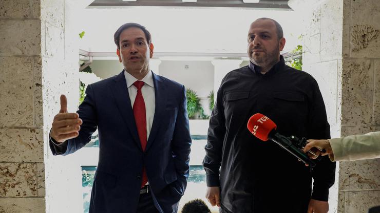 U.S. Secretary of State Rubio, Special Envoy Witkoff, and Jared Kushner meet with a Ukrainian delegation in Hallandale Beach