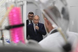 Russian President Putin On Working Trip To Krasnodar Region