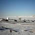 The motorcade of U.S. Vice President JD Vance travels through the U.S. military's Pituffik Space Base in Greenland