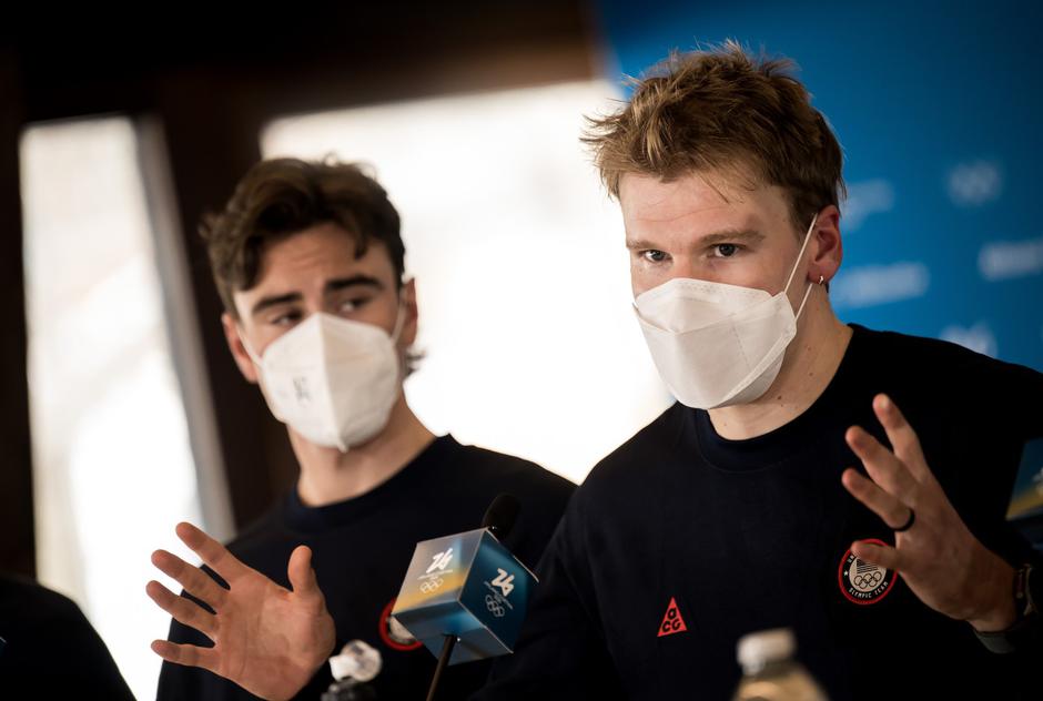 2026 Winter Olympics, Day -1, Cross-Country Skiing, USA, Press Conference | Author: 