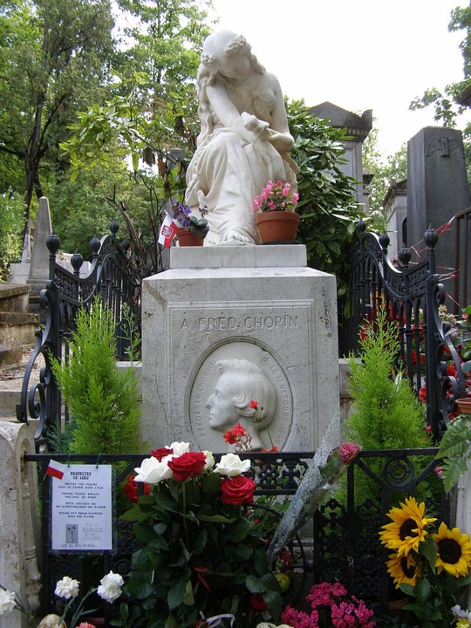 Frederic Chopin, grob na Pere Lachaise | Author: maxpixel.freegreatpicture.com