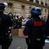 French high school and university students protest in France