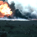 Zapaljena naftan polja u Kuvajtu 1991.