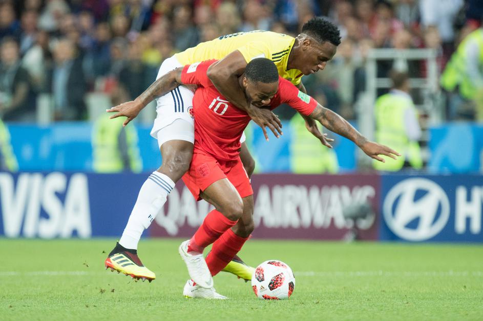 Nogometna utakmica Engleska Kolumbija