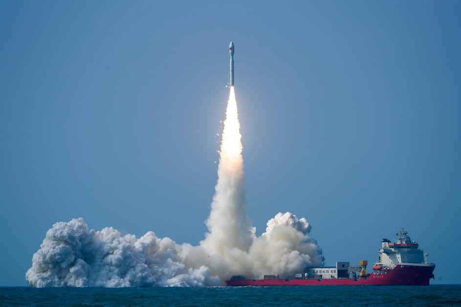 (EyesOnSci) CHINA GUANGDONG SATELLITES LAUNCH (CN)