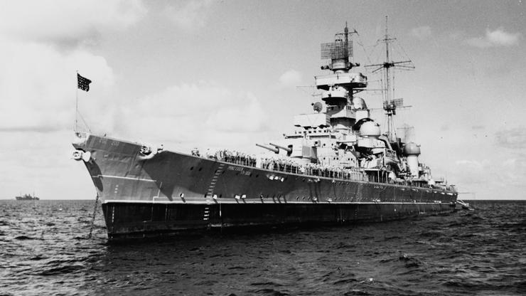 USS Prinz Eugen 1946., prije nego što će pretrpjeti nuklearni udar
