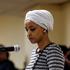 U.S. Rep. Ilhan Omar holds a town hall meeting in Minneapolis