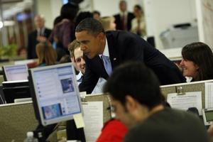 Barack Obama šalje prvi Twitter