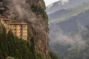 Sumela Monastery stands out with natural beauty and cultural heritage