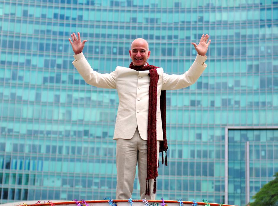 Jeff Bezos, najbogatiji čovjek na svijetu i vlasnik Amazona | Author: ABHISHEK CHINNAPPA/REUTERS/PIXSELL