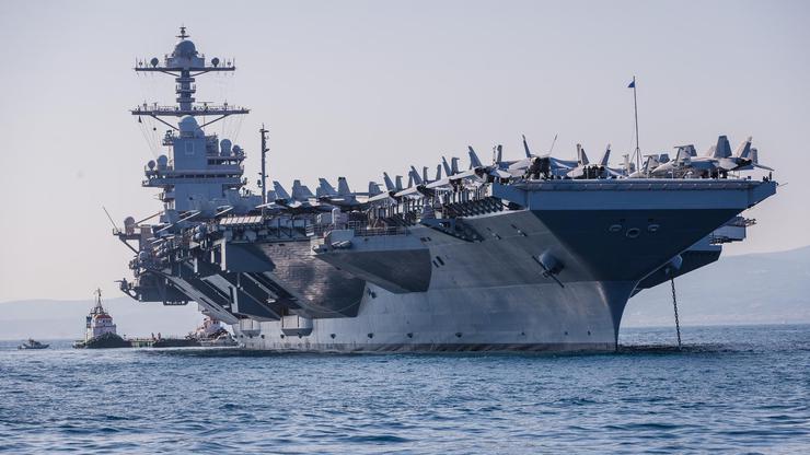 Posjetili smo američki nosač zrakoplova USS Gerald R. Ford koji je u jutarnjim satima stigao u Split