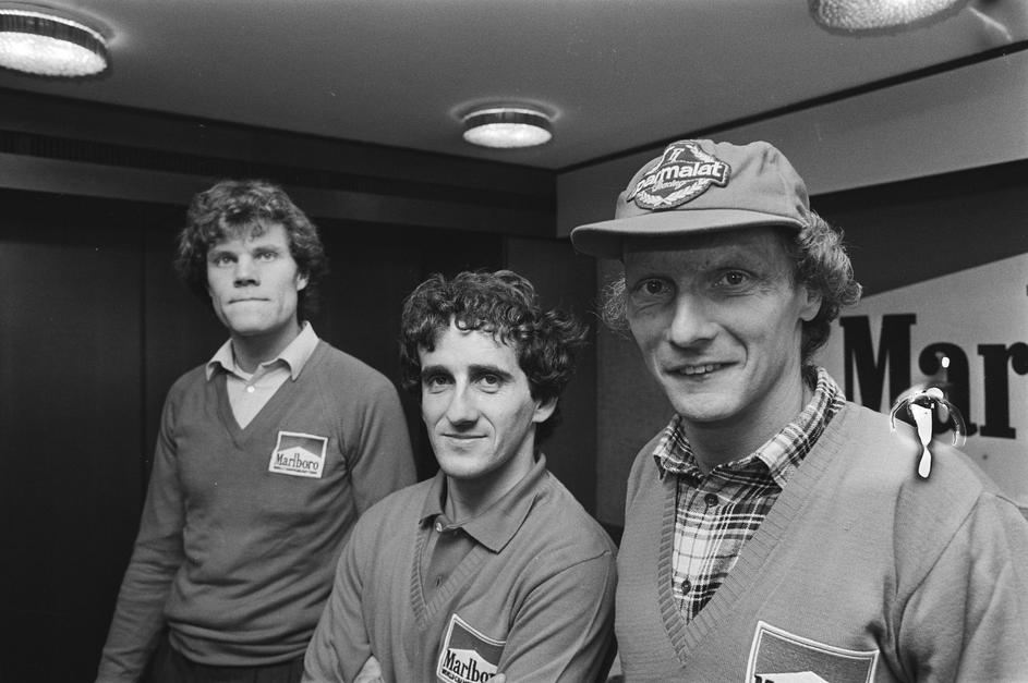Niki Lauda i Alain Prost