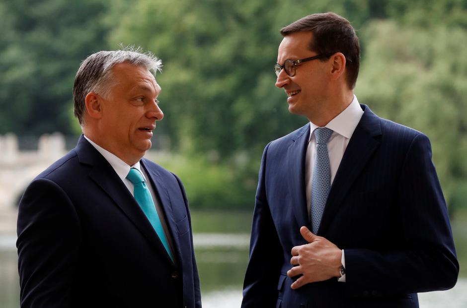 Poljski premijer Mateusz Morawiecki i mađarski Viktor Orban | Author: KACPER PEMPEL/REUTERS/PIXSELL