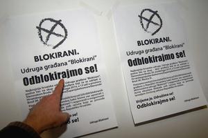 Slavonski Brod: Predstavnici Udruge Blokirani predstavili građanima svoje aktivnosti