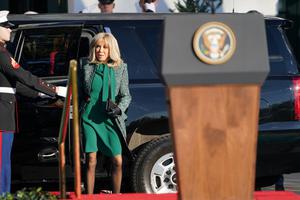 United States President Joe Biden and first lady Dr. Jill Biden host a State Arrival ceremony honoring President Emmanu