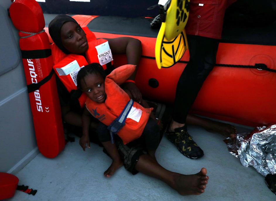 Majka i dijete spašeni na Mediteranu