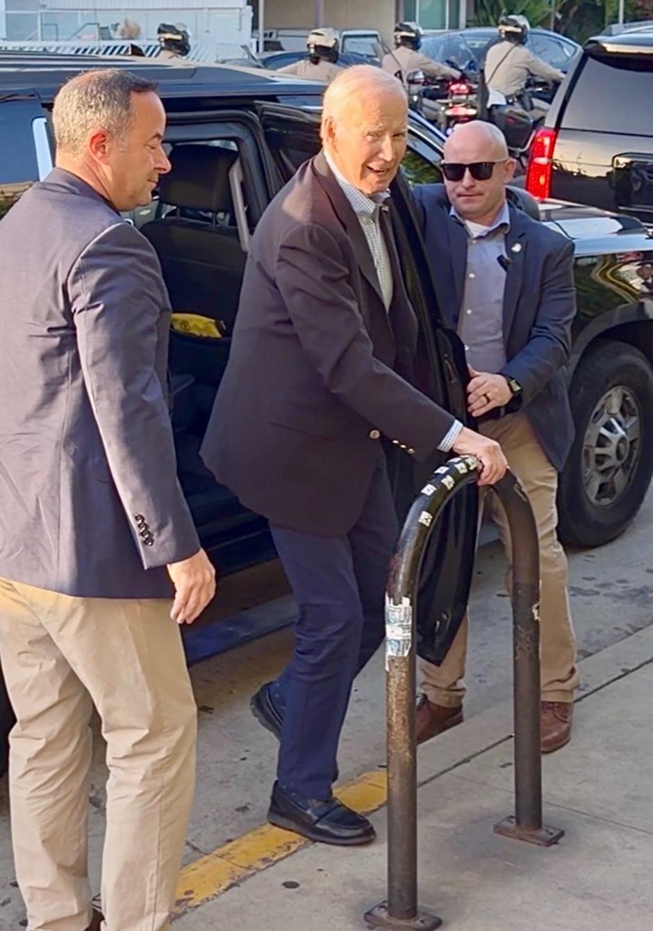 *EXCLUSIVE* Former President Joe Biden and wife Jill Biden enjoy dinner celebrity hot spot Giorgio Baldi in Santa Monica | Author: Profimedia