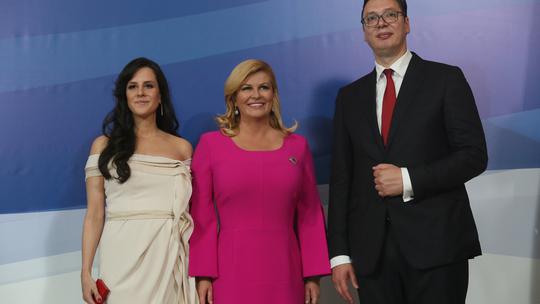 Kolinda Grabar Kitarović na inauguraciji Aleksandra Vučića