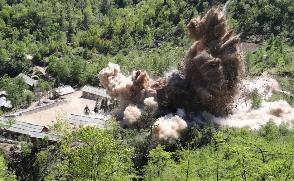 Uništavanje sjevernokorejskog nuklearnog postrojenja