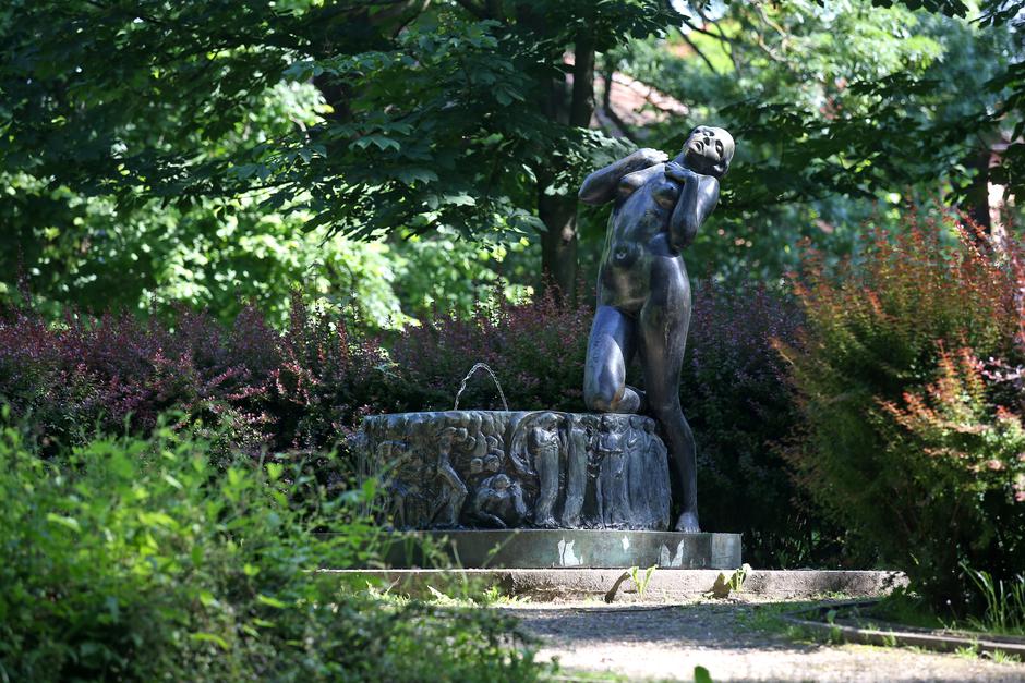 Zagreb: Fontana Elegija, autora Roberta Frangeša Mihanovi?a  | Author: Igor Kralj/PIXSELL