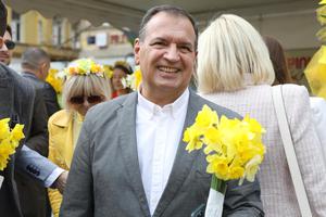 Zagreb: Istaknuti članovi HDZ-a okupili su se na Cvjetnom trgu