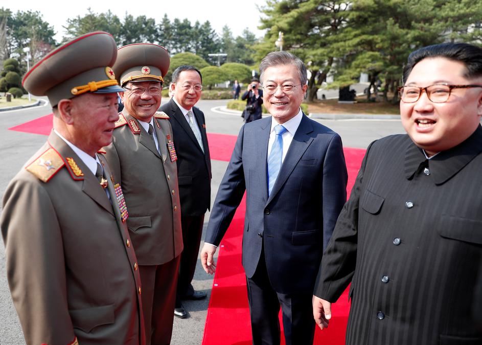 Prvi dolazak Kim Jong-una u Južnu Koreju