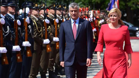 Hashim Thaci i Kolinda Grabar Kitarović