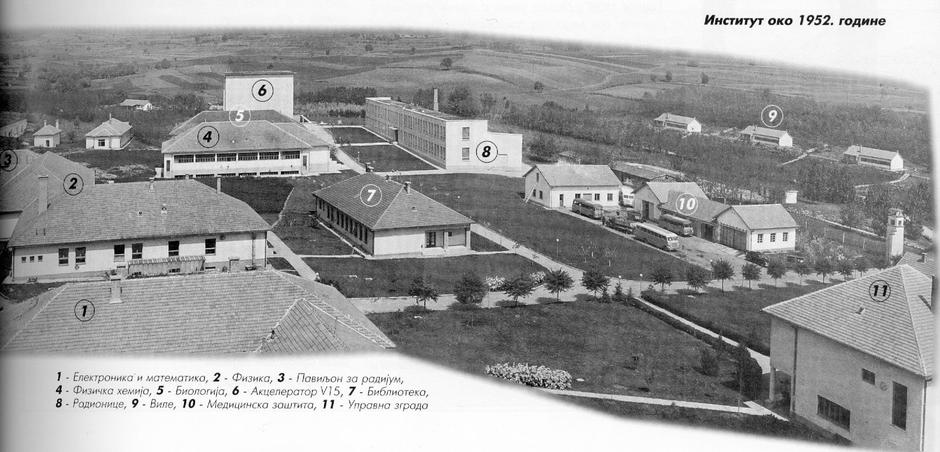 Institut Vinča 1952. godine | Author: Screenshot
