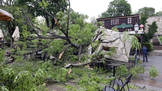 Olujno nevrijeme u Zagrebu