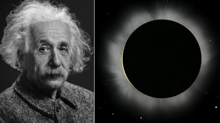 Albert Einstein i pomrčina Sunca iz 1919. kojom je dokazana Opća teorija