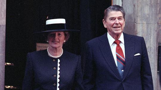 Margaret Thatcher i Ronald Reagan