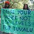 Tuvaluanke majka i kći prosvjeduju za spas svoje zemlje uoči klimatske konferencije