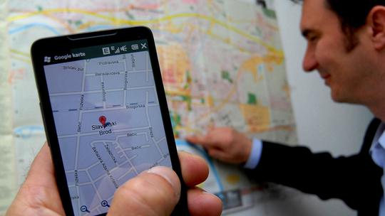 Google Maps netočno pokazuje ulice u Slavonskom Brodu