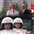 Zagreb: Franjo Tuđman na vojnoj paradi na Jarunu, 30.05.1995.