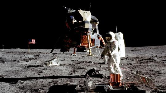 Buzz Aldrin na Mjesecu