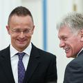 Russian President Putin meets with Hungarian PM Orban