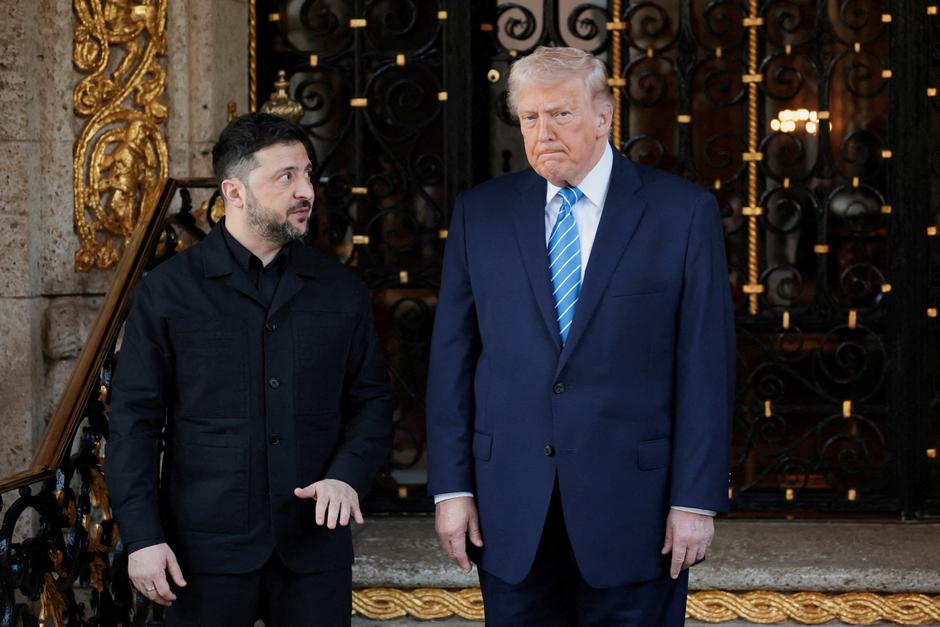 U.S. President Trump meets Ukrainian President Zelenskiy in Florida | Author: JONATHAN ERNST/REUTERS