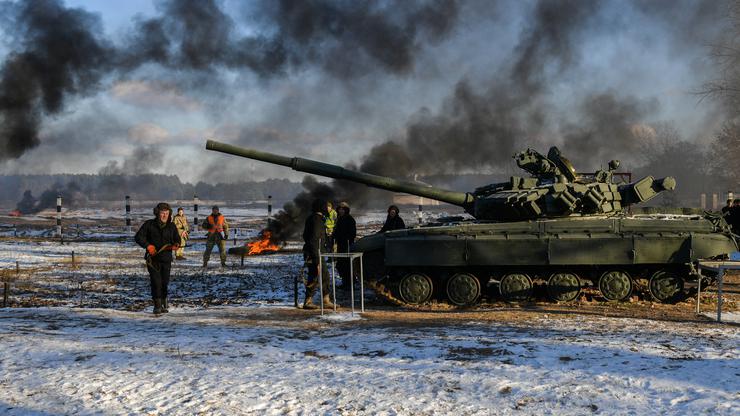 Ukrajinski predsjednik Porošenko posjetio ukrajinsku vojsku