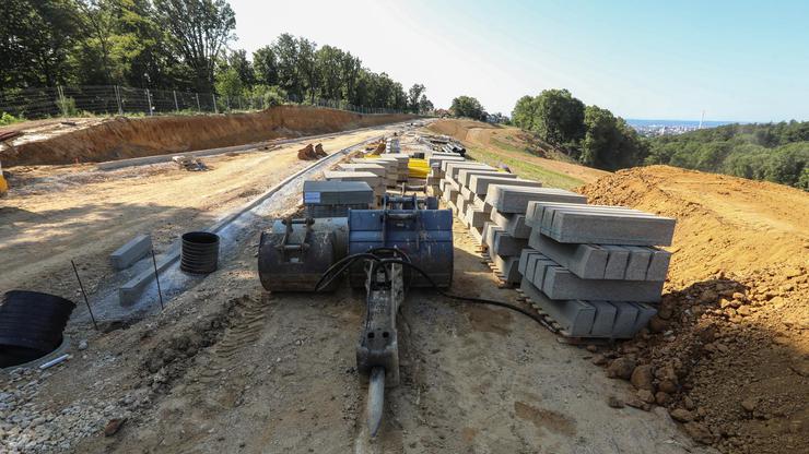 Zagreb: Sanacija klizišta na Pantovčaku