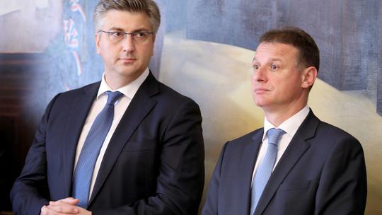 Gordan Jandroković i Andrej Plenković